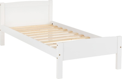 Image: 6896 - Amber Single Bed - White